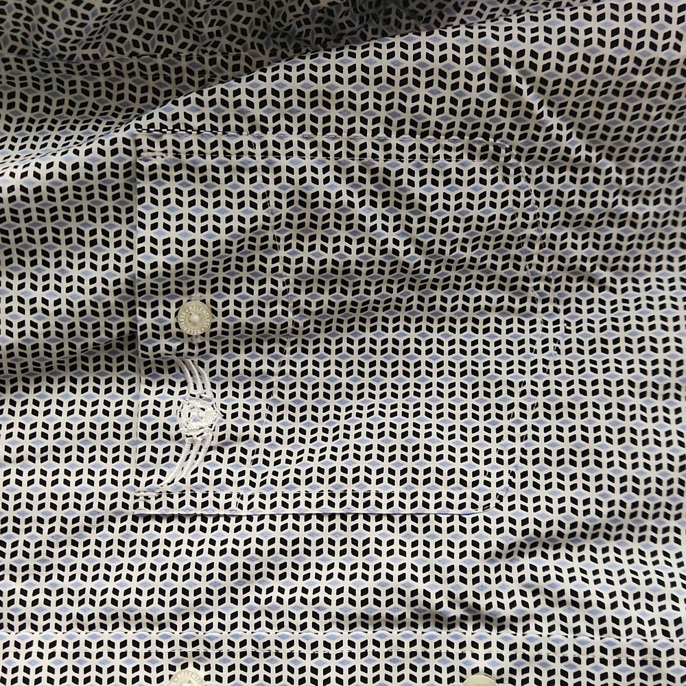 Men's Ariat Patterned Button Down Size Medium - image 2